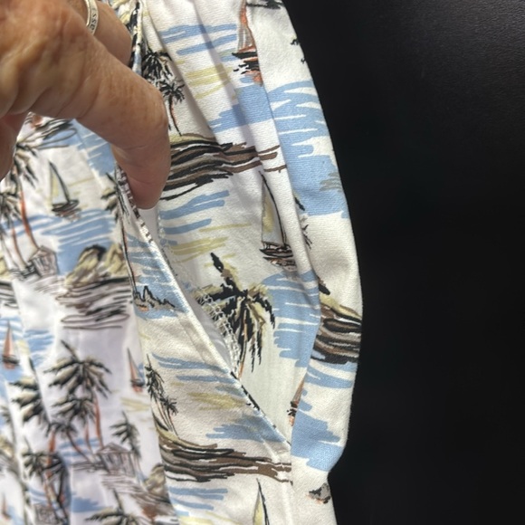 Bruno Oasis stretch,twill,elastic waist,hip pockets, back button pocket - Picture 4 of 10